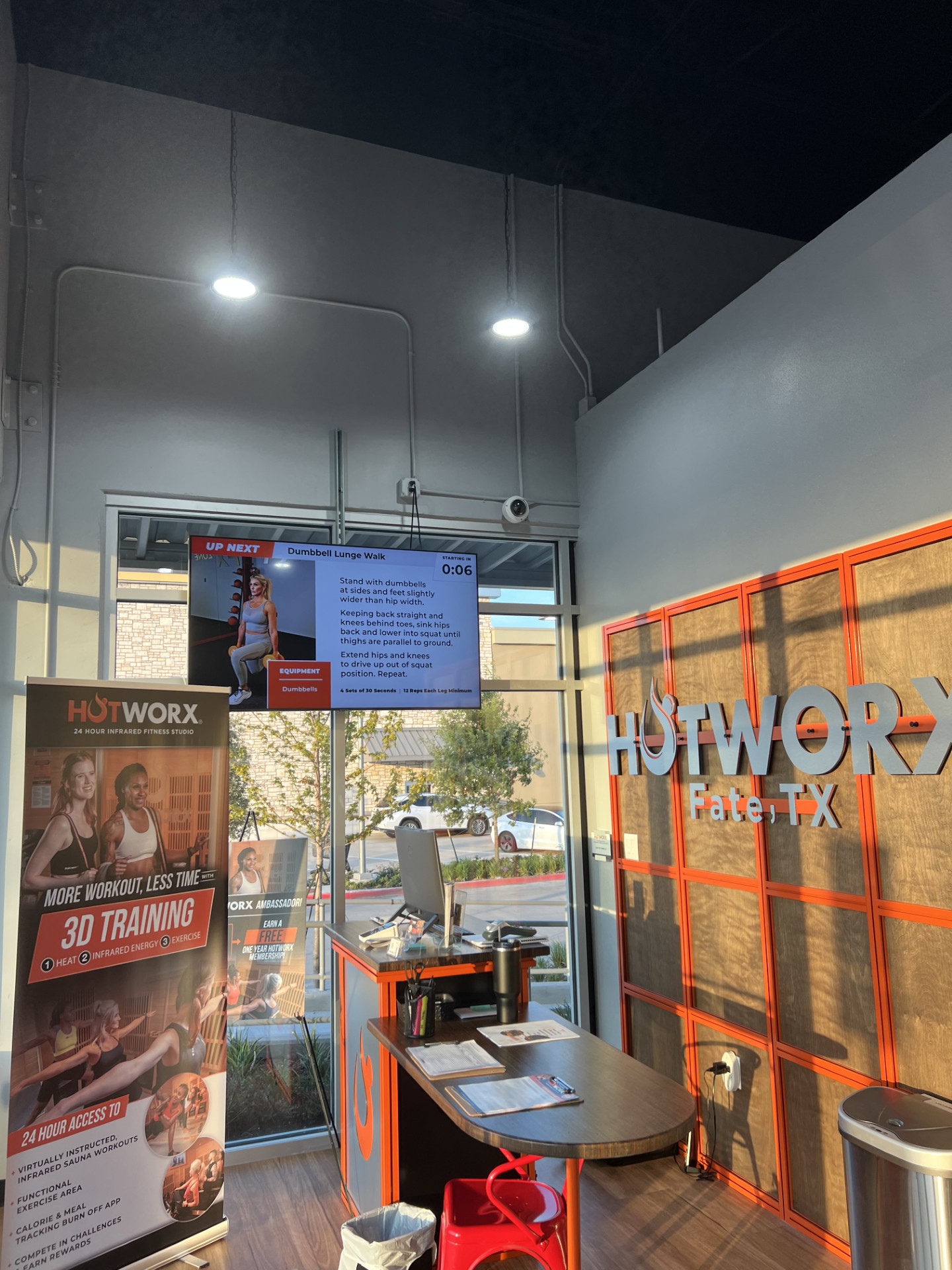 HOTWORX Fate TX electrical construction